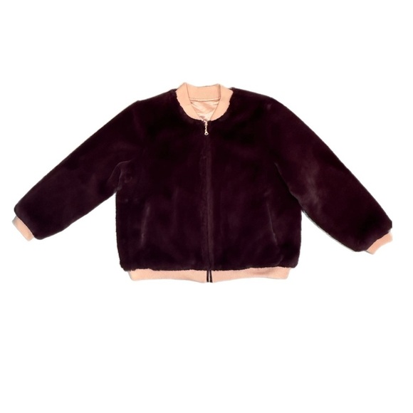 HEURUEH Jackets & Blazers - NWOT HEURUEH Reversible Bomber Jacket